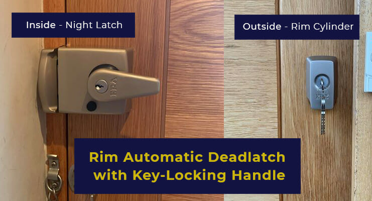front door locking systems